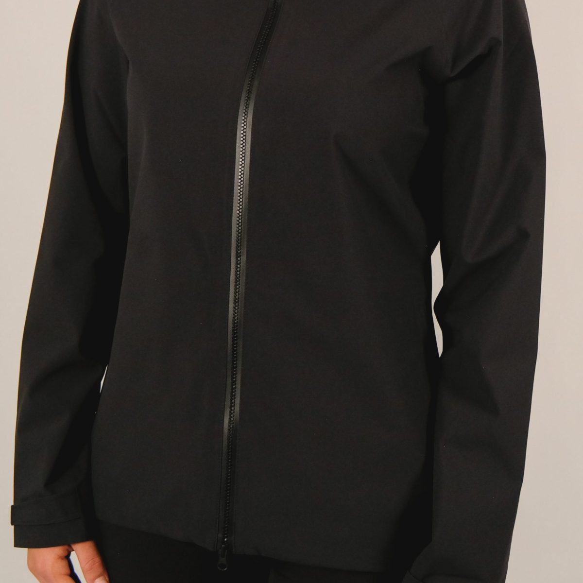 evertine rain jacket black