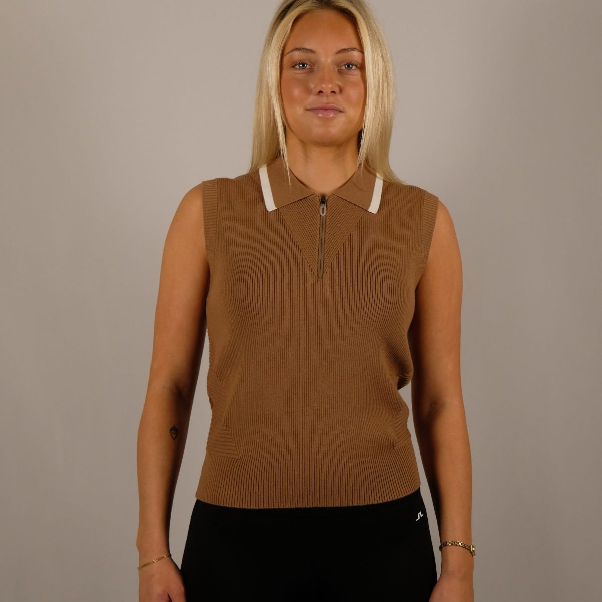 ramona knitted polo shirt