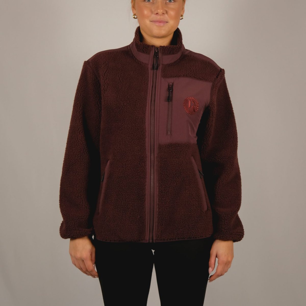 kallfors fleece burgundy