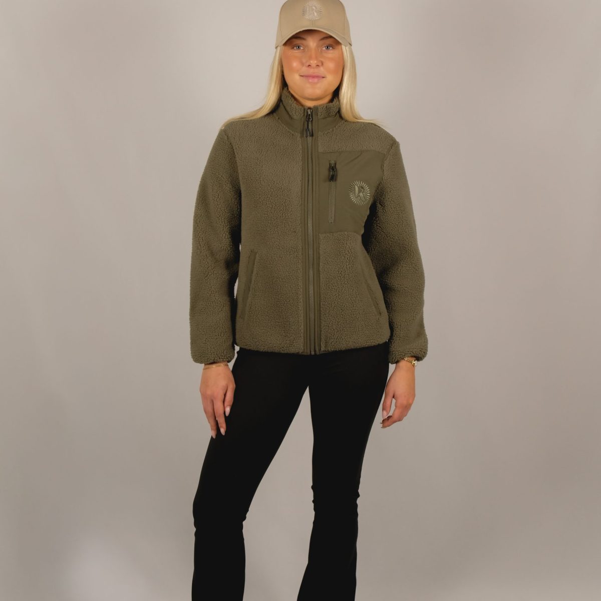 kallfors fleece grön