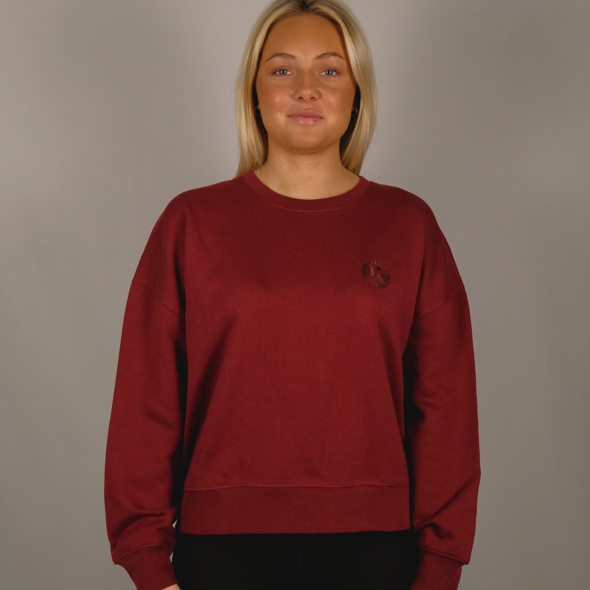 kallfors sweatshirt burgundy