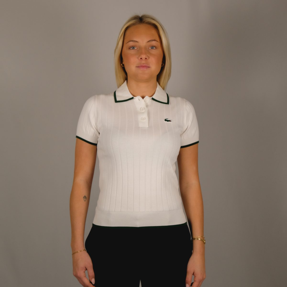 af9430 00 x0n white/green pike knit