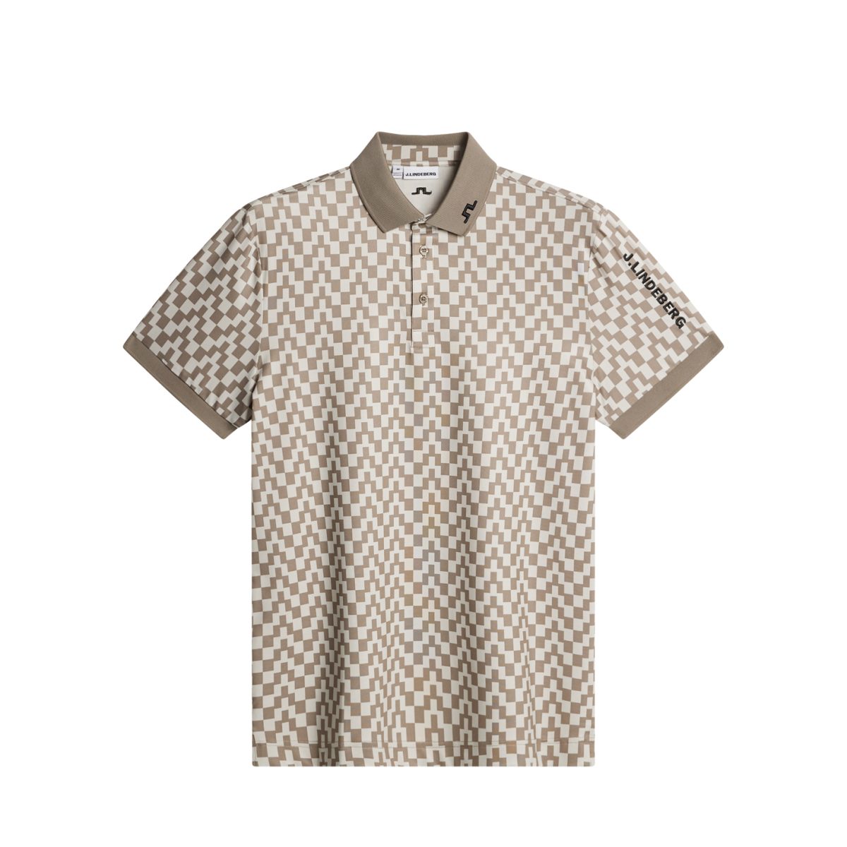 tour tech print polo